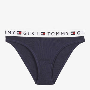 Tommy Hilfiger dámské tmavě modré kalhotky - M (416)